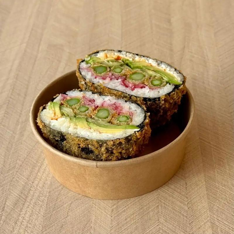 Szparagi w panko SUSHI BURGER